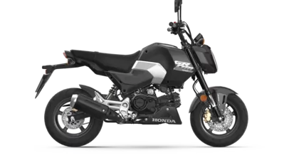 MSX125 Grom Matte Gunpowder Black Metallic